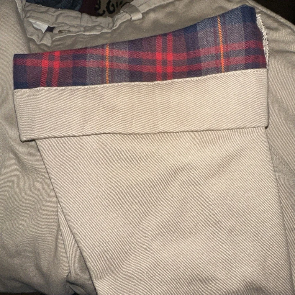 Bills Khakis Mens M2L Classic Fit Twill Pant Flannel Lined Hemmed W33 (33x34)